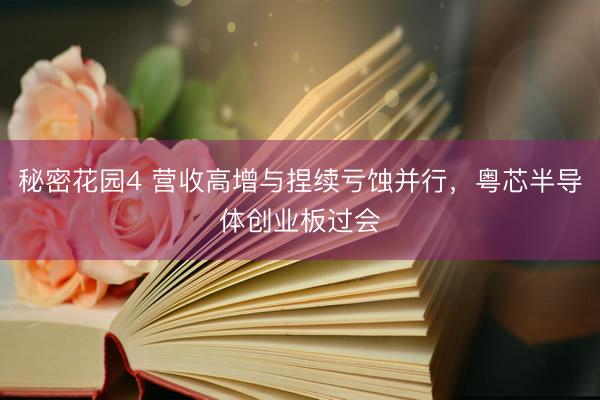 秘密花园4 营收高增与捏续亏蚀并行，粤芯半导体创业板过会